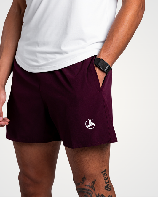 Maroon Essentials Shorts