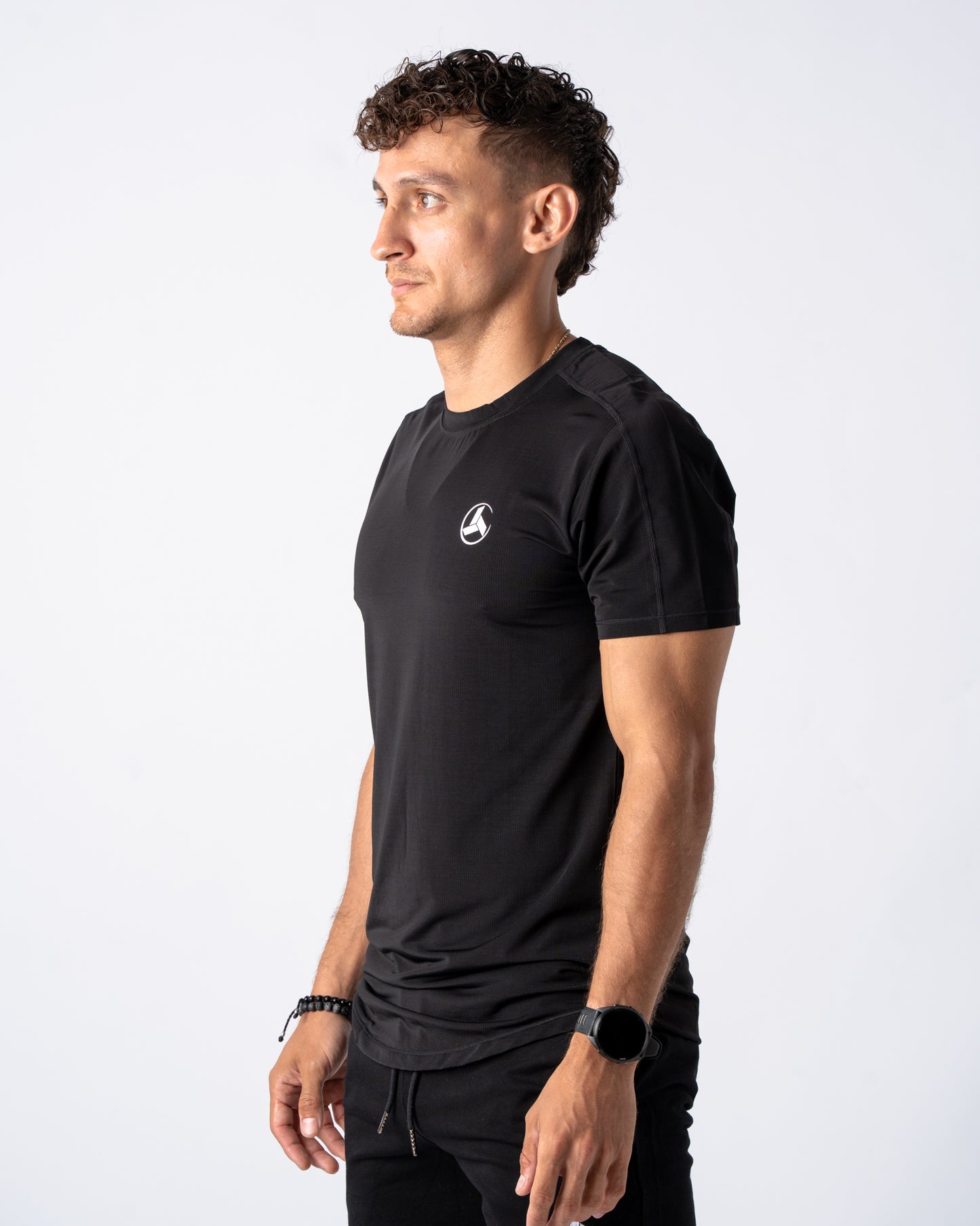 Black Action Tee
