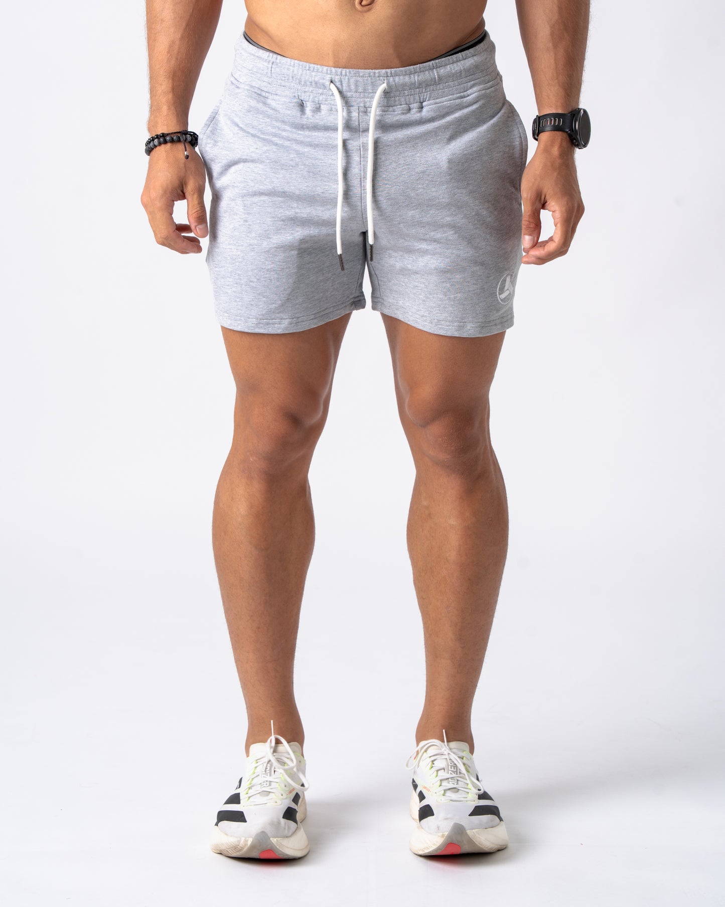 Grey Leg Day Shorts