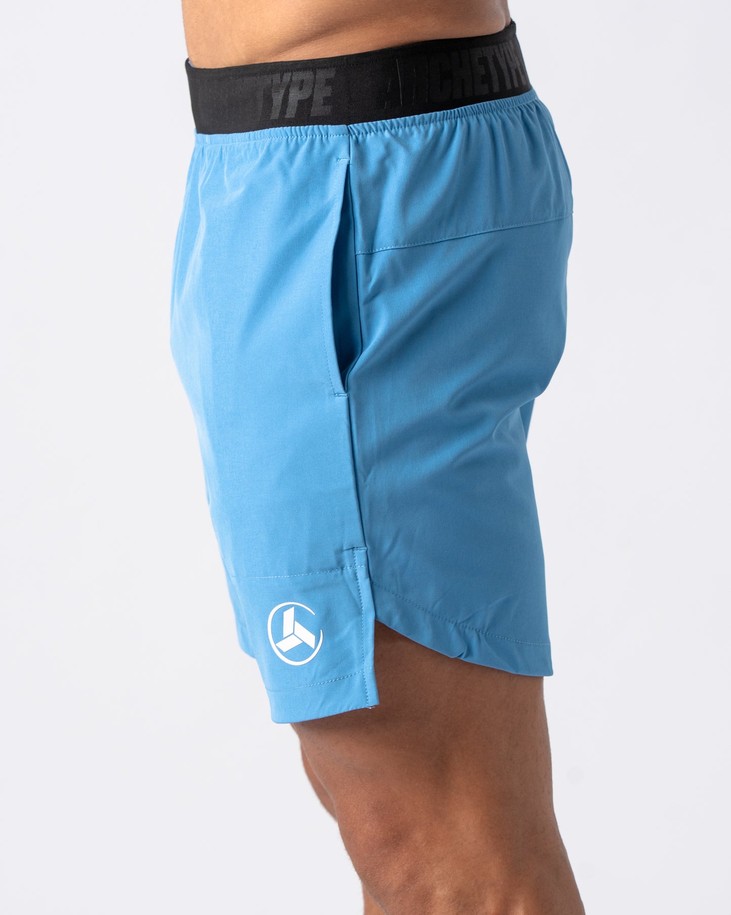 Blue Action Shorts