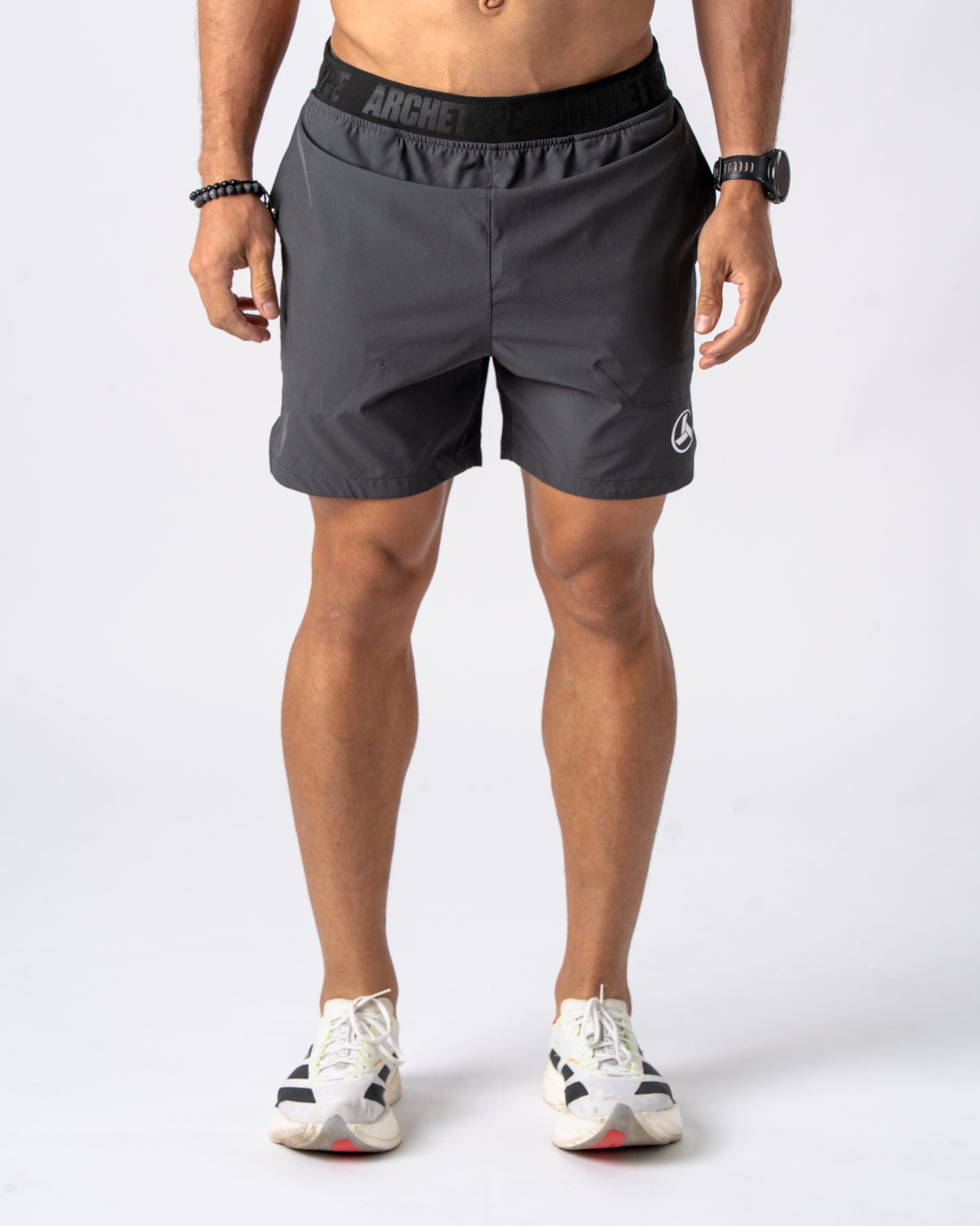 Charcoal Grey Action Short