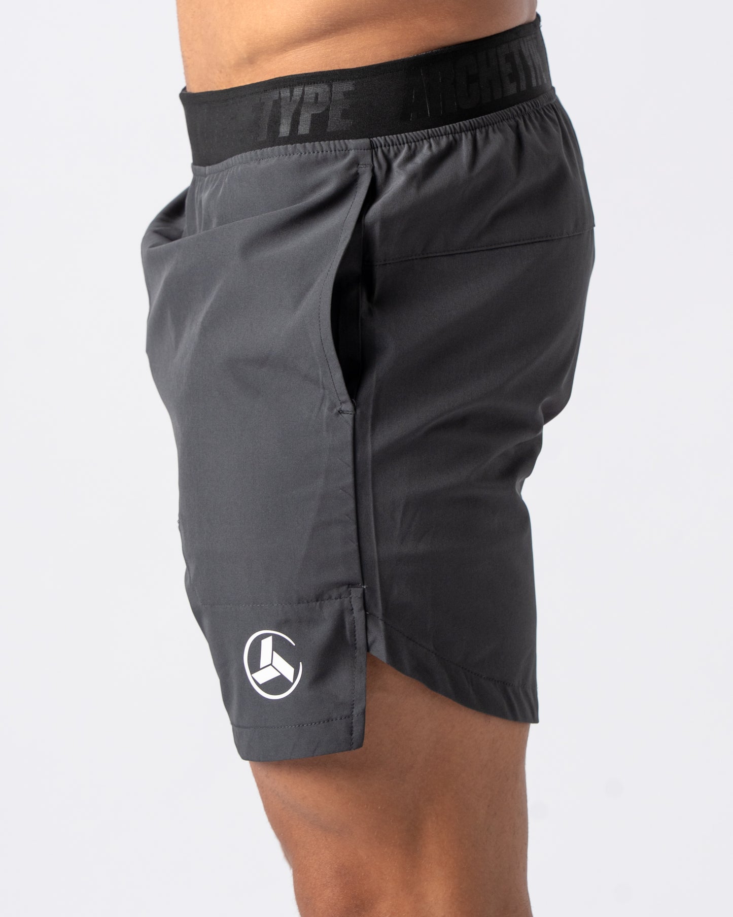 Charcoal Grey Action Short