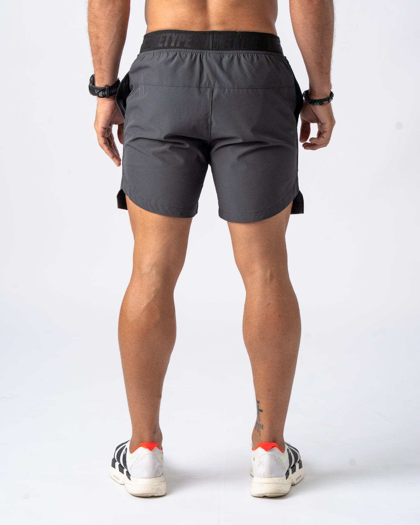 Charcoal Grey Action Short