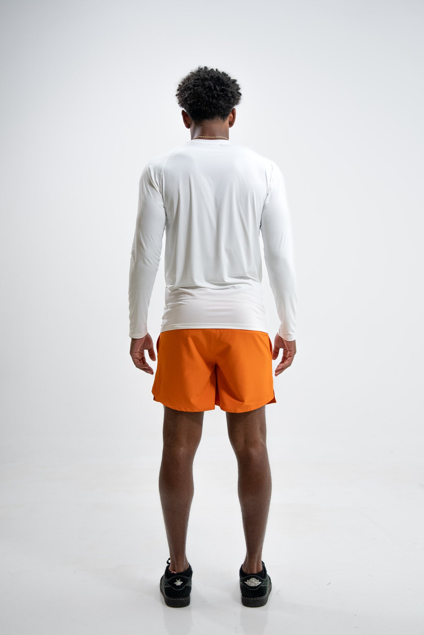 Orange Running Short