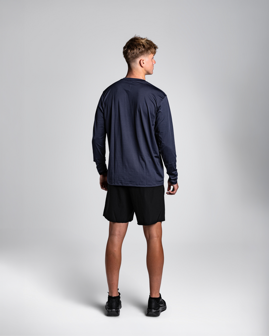 Navy Essentials Long Sleeve