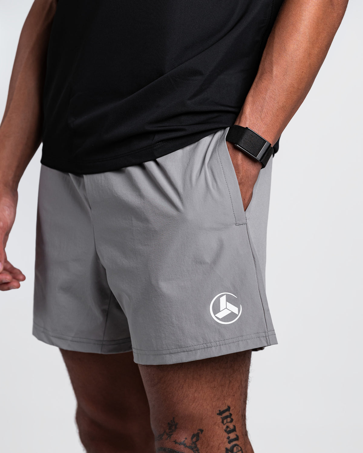 Light Grey Momentum Shorts