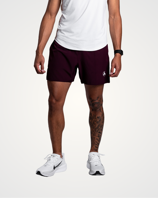 Maroon Essentials Shorts