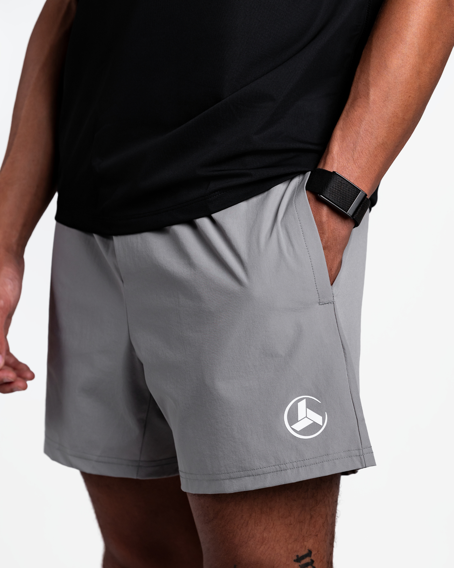 Light Grey Momentum Shorts