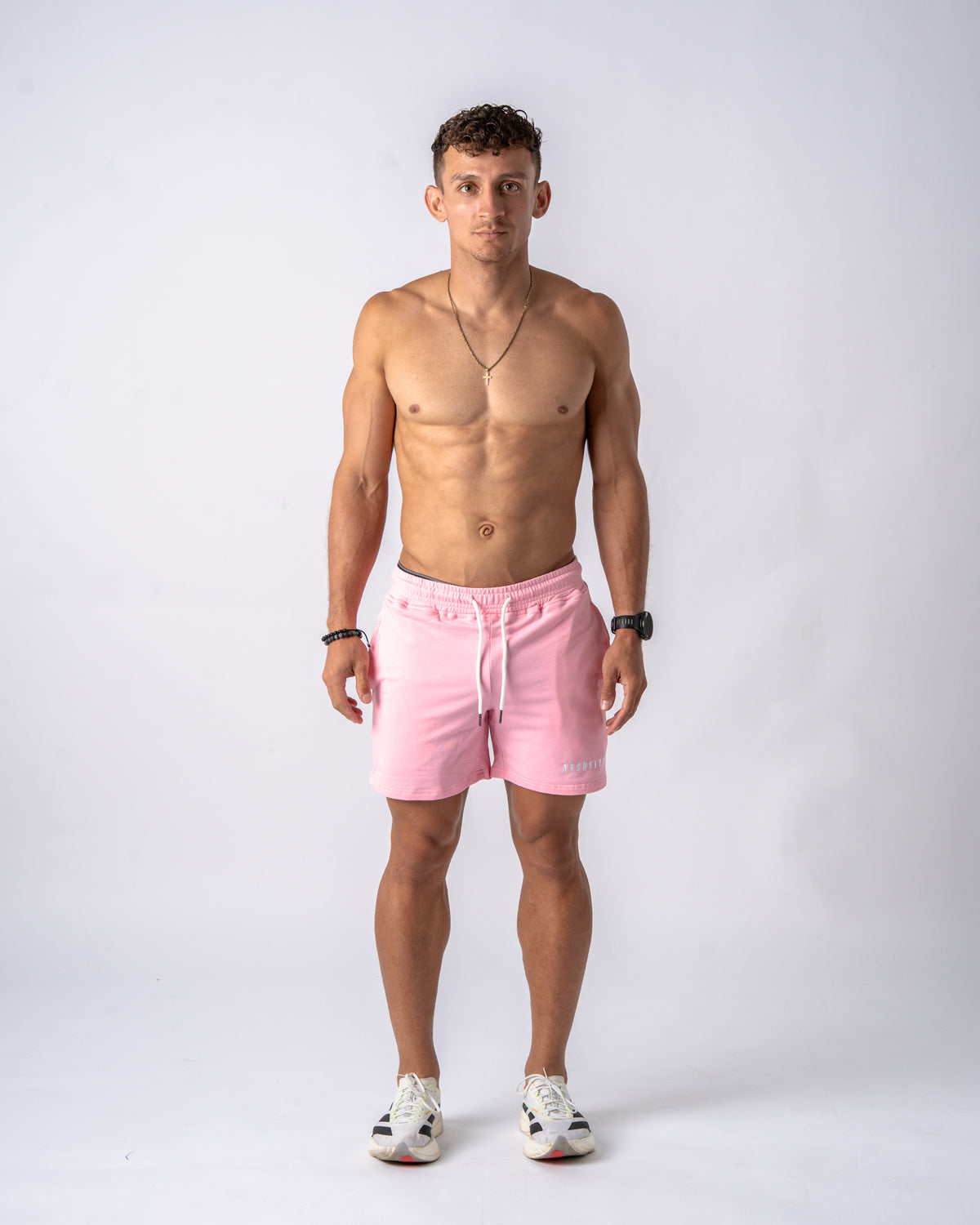 Pink Leg Day Shorts
