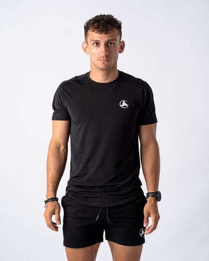 Black Action Tee