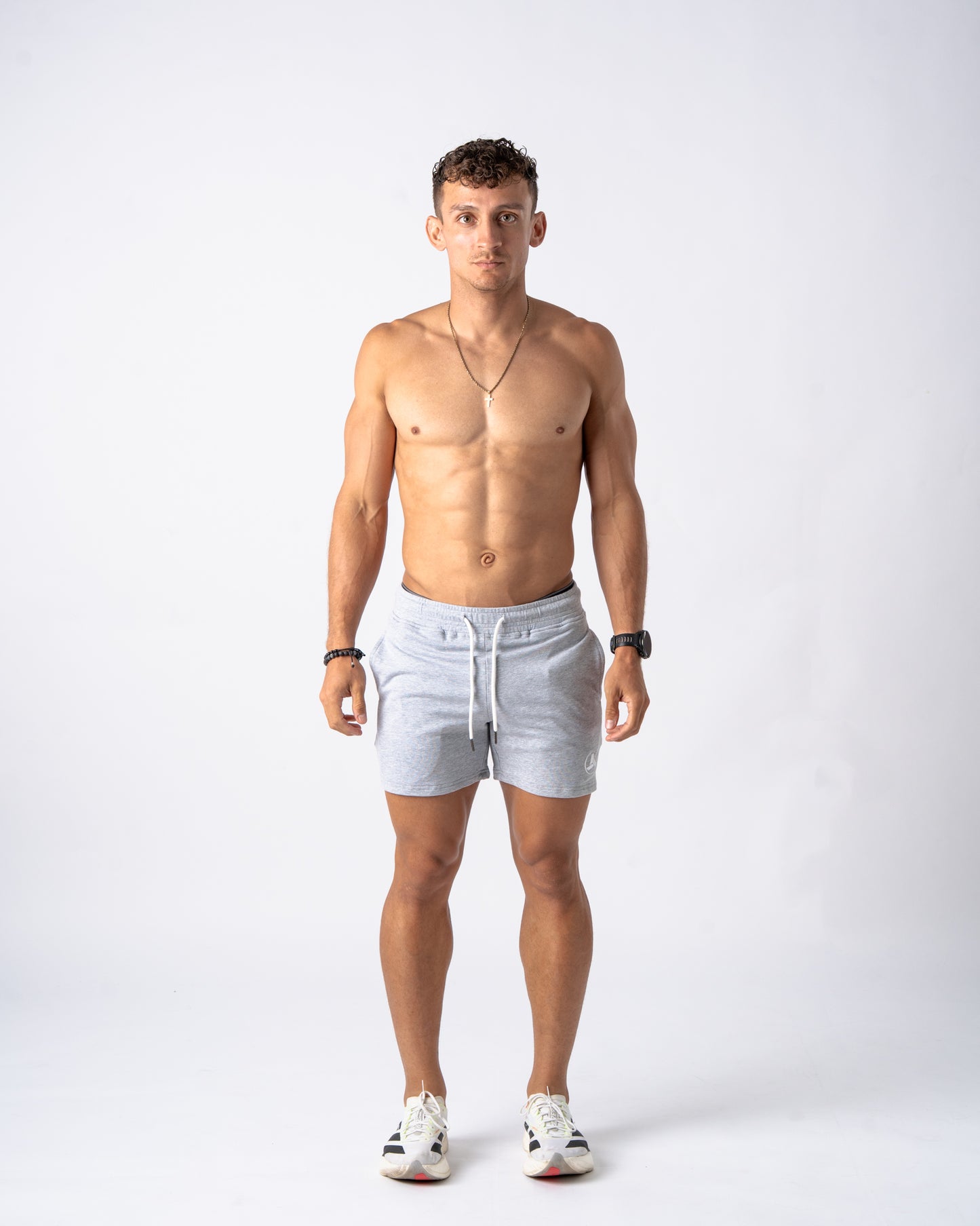 Grey Leg Day Shorts