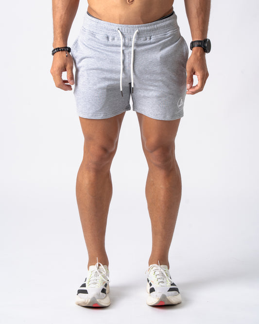 Grey Leg Day Shorts