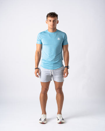 Turquoise Action Tee