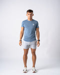 Steel Blue Action Tee