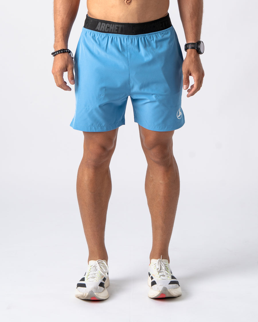 Blue Action Shorts