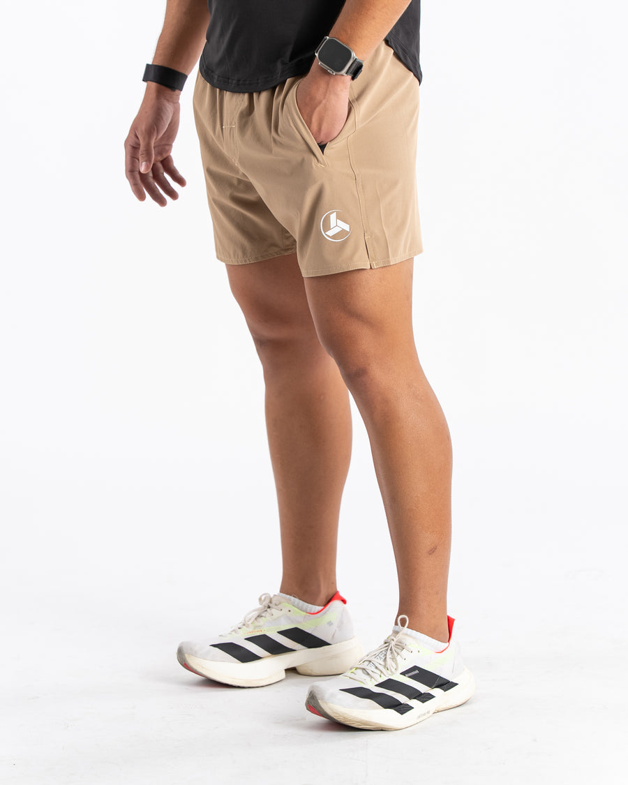 Tan Active 5in'