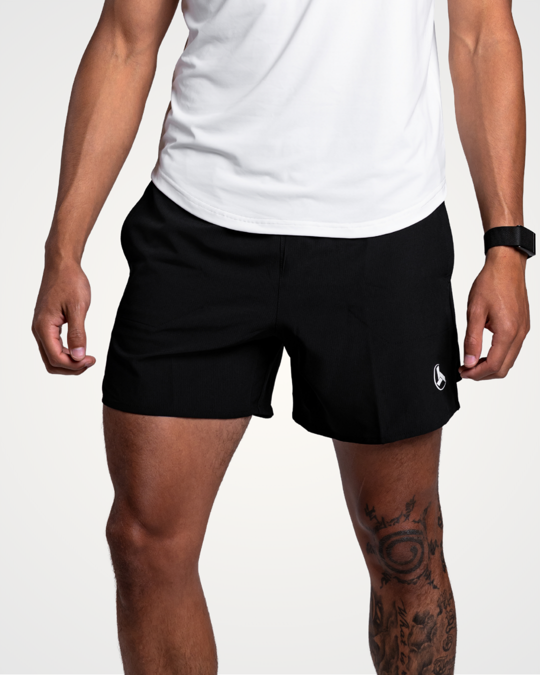 Black Running Shorts