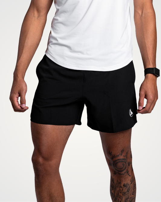 Black Running Shorts