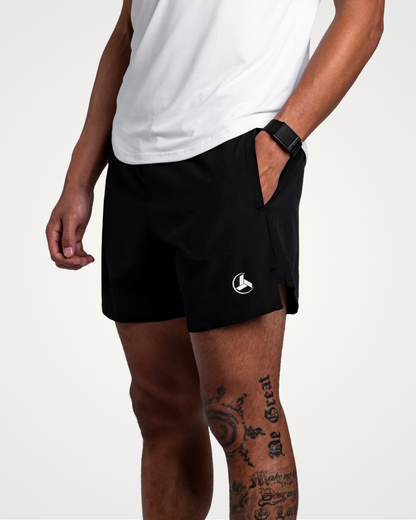Black Running Shorts