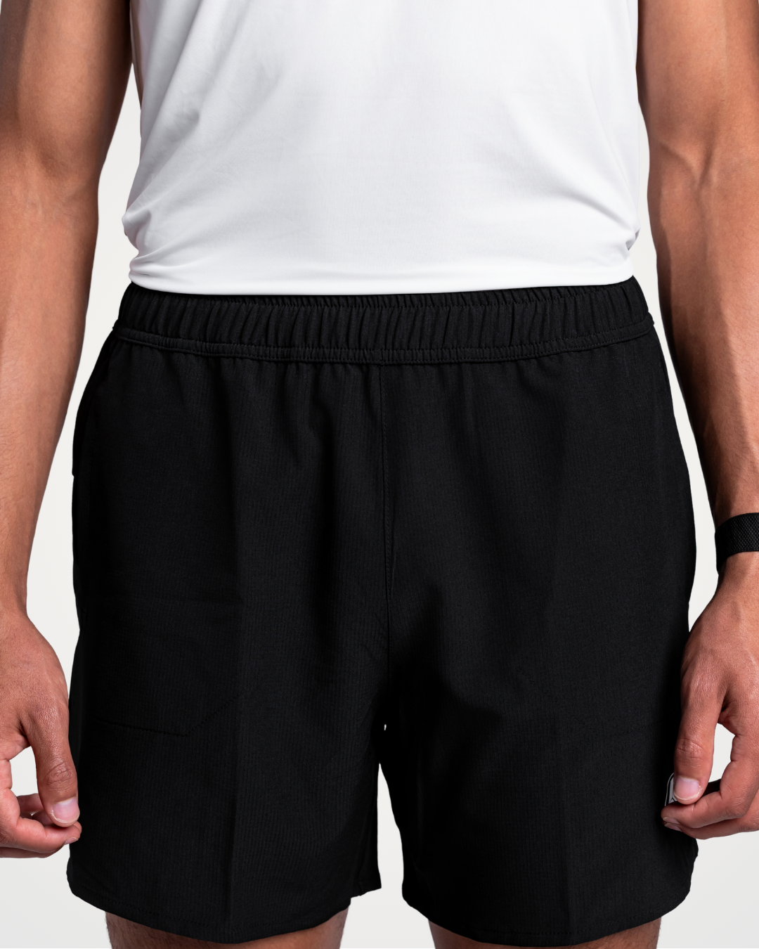 Black Running Shorts