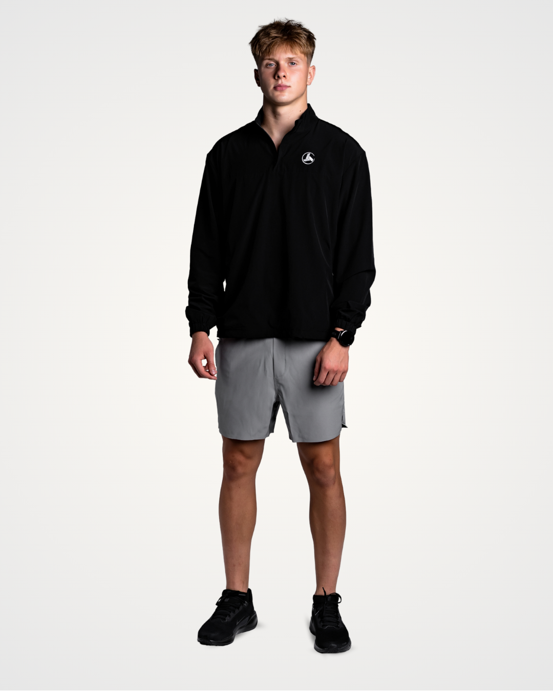 Black Windbreaker