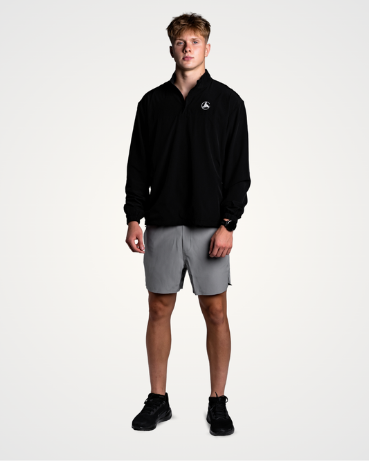 Black Windbreaker