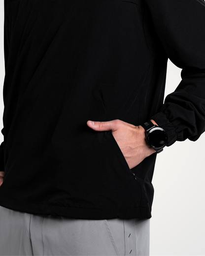 Black Windbreaker