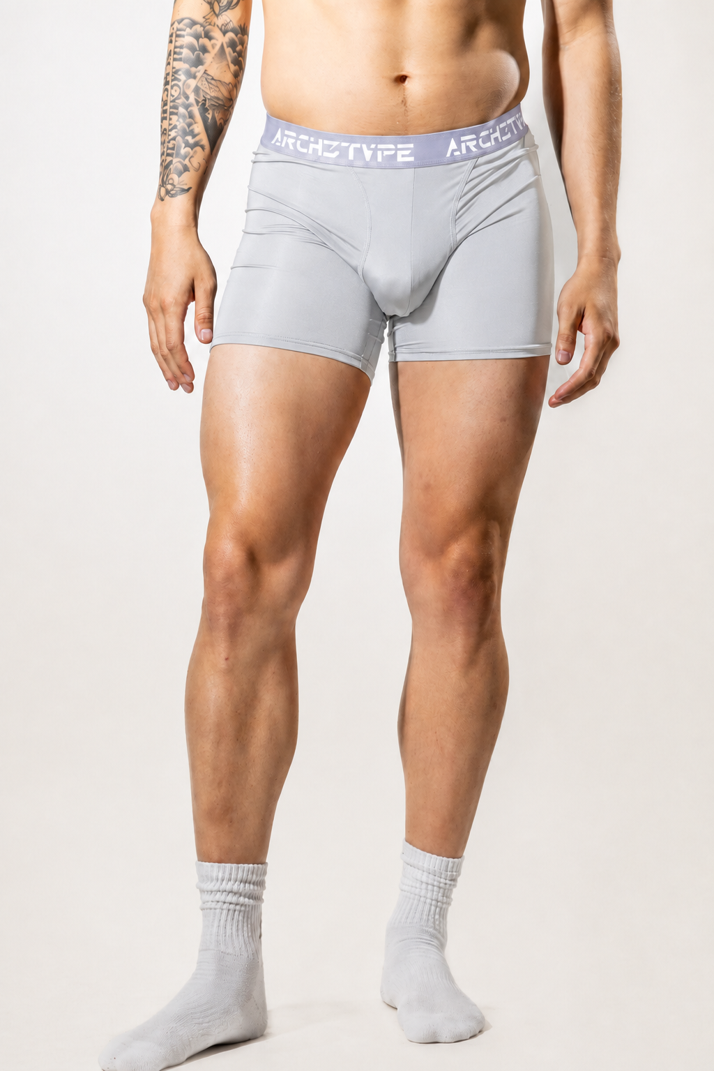 Light Gray Boxer Brief