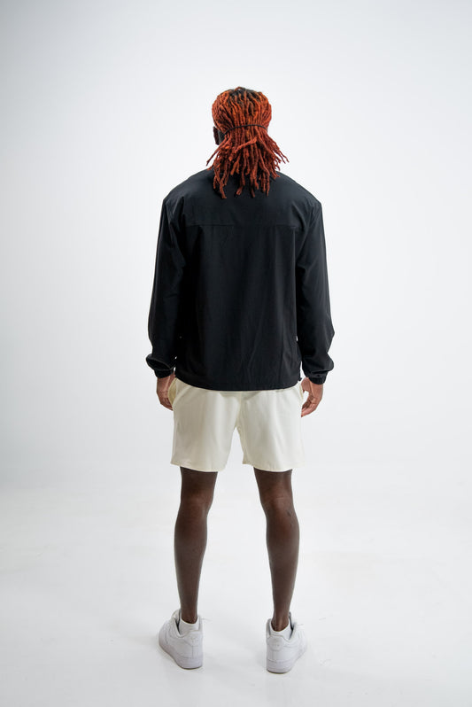 Black Windbreaker