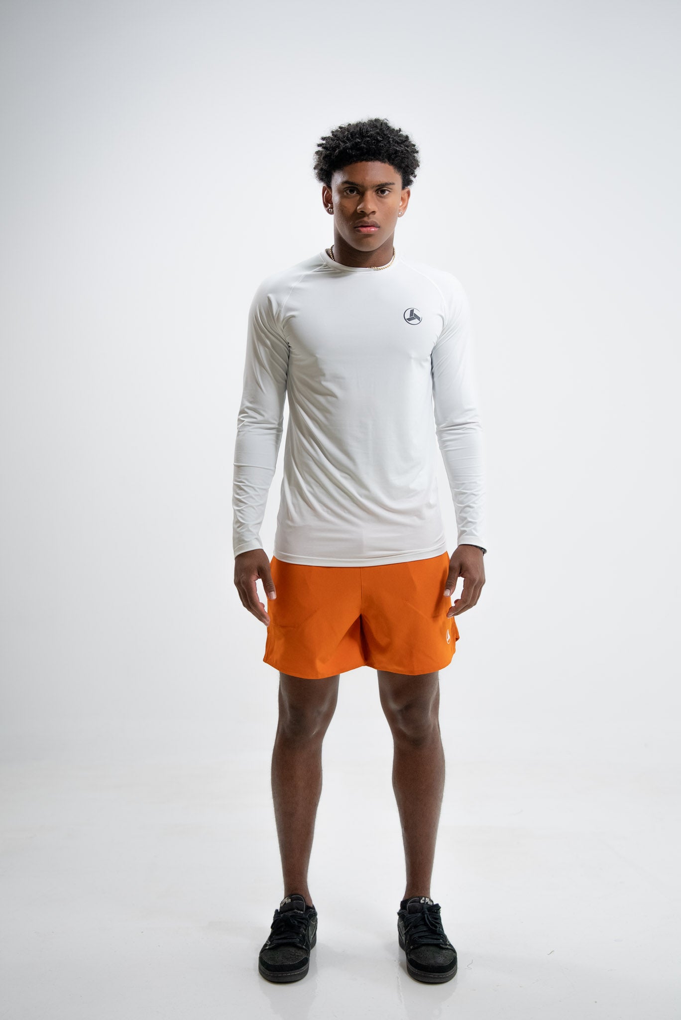 Orange RipStop Short