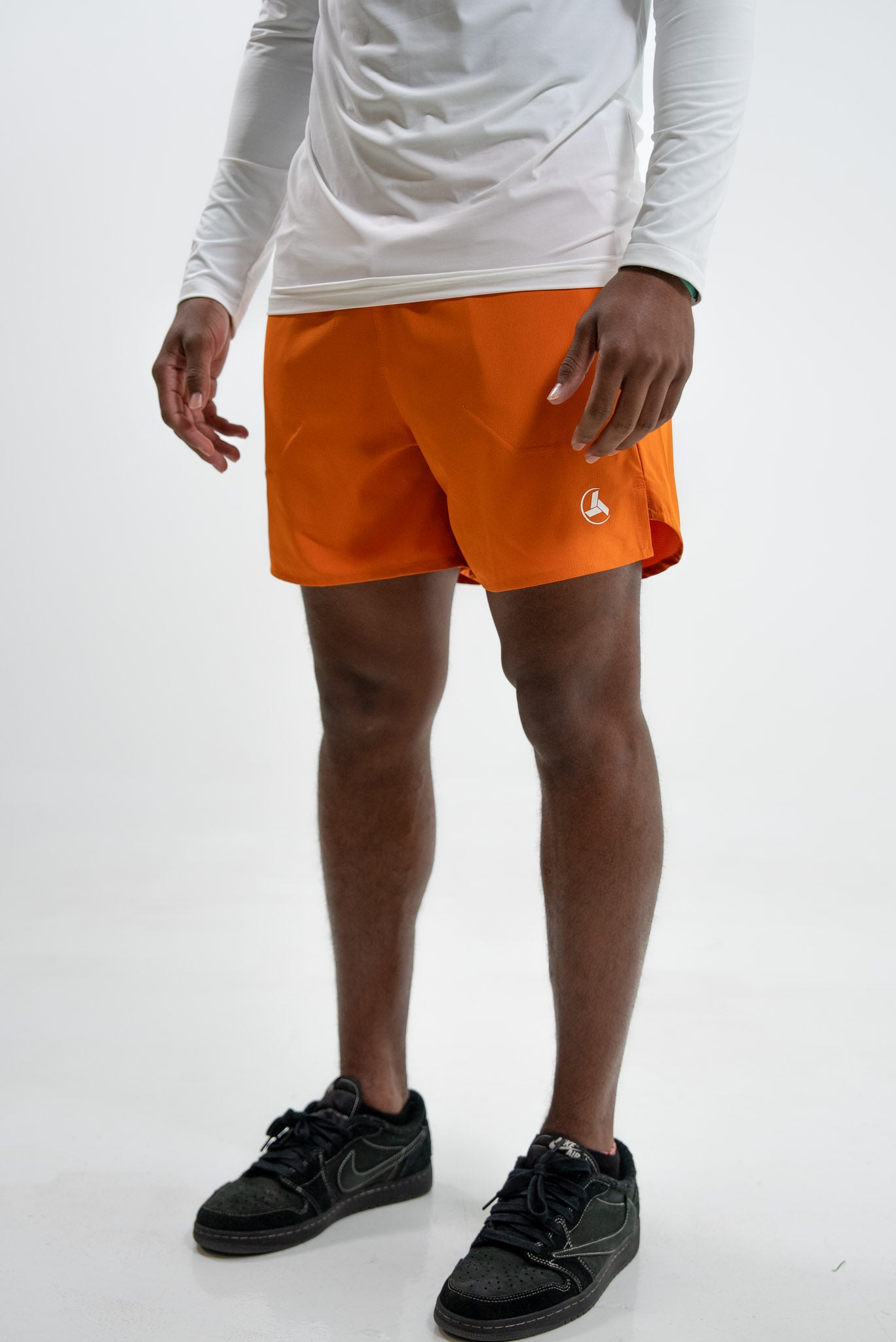 Orange RipStop Short