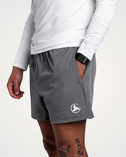 Dark Grey Momentum Shorts