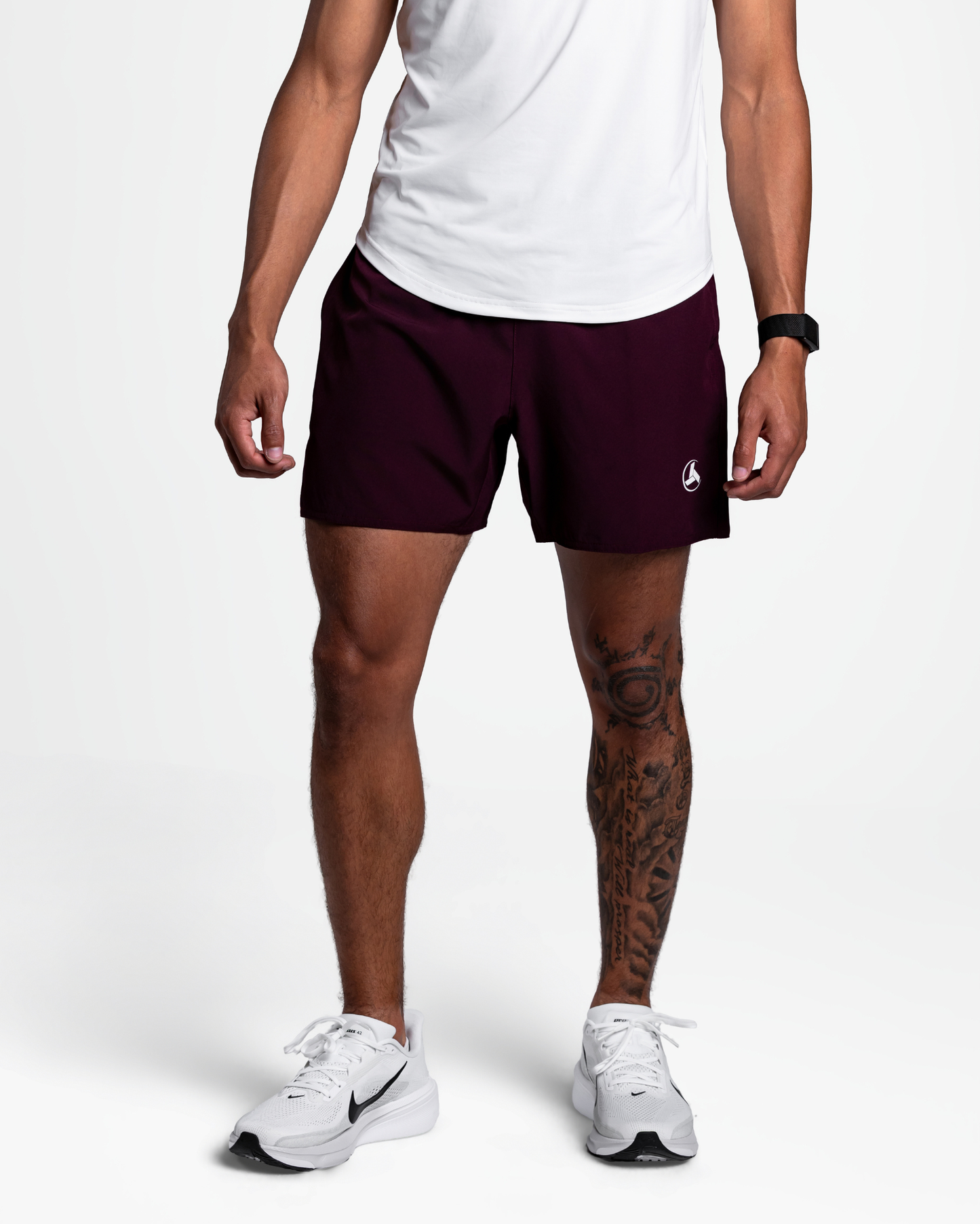 Maroon Essential Shorts
