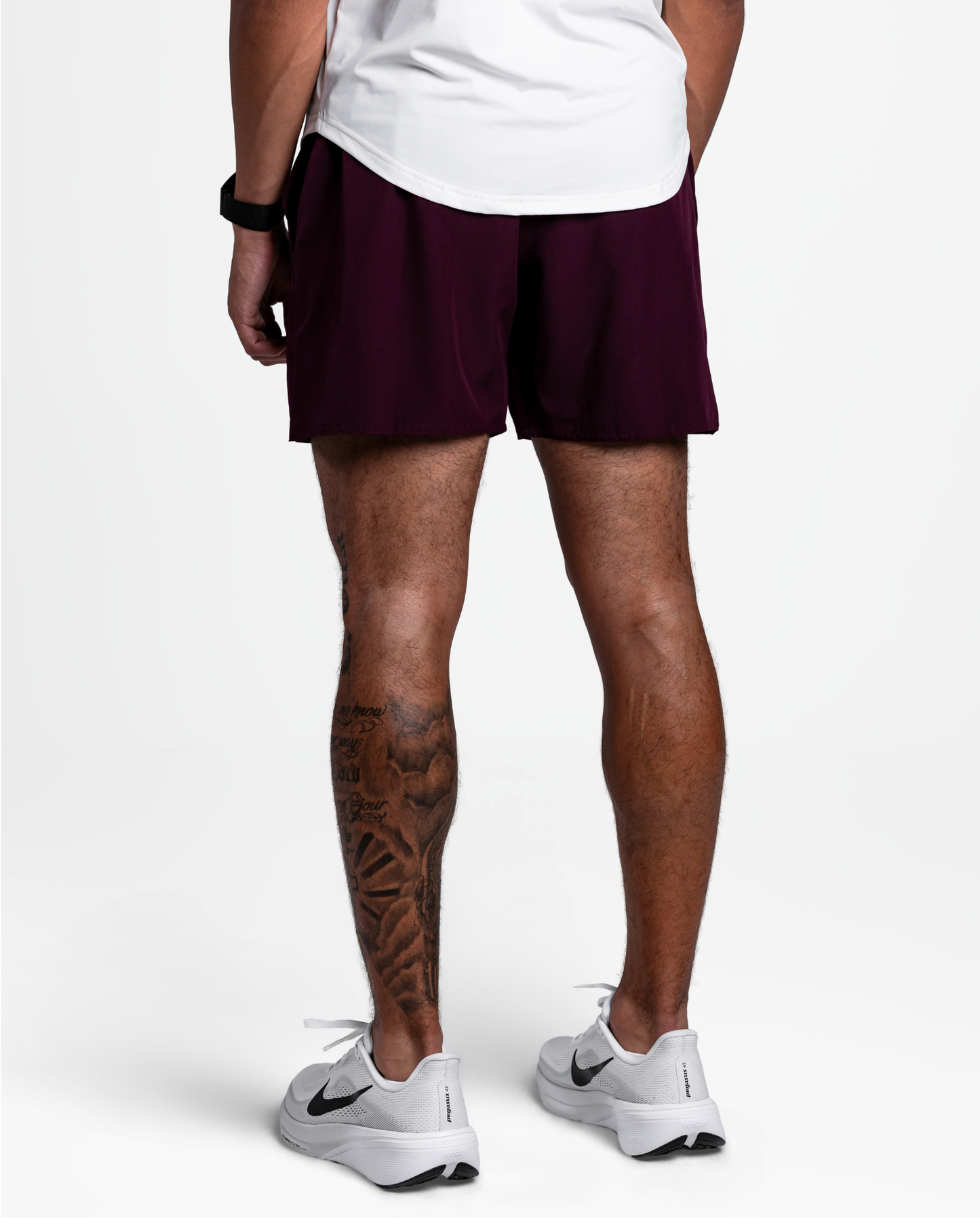 Maroon Essential Shorts