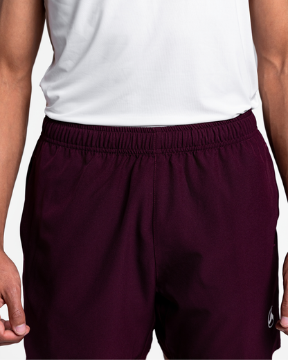 Maroon Essential Shorts
