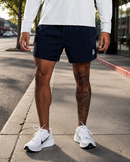 Navy Momentum Shorts