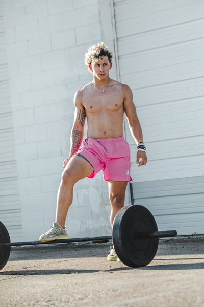 Pink Active Shorts