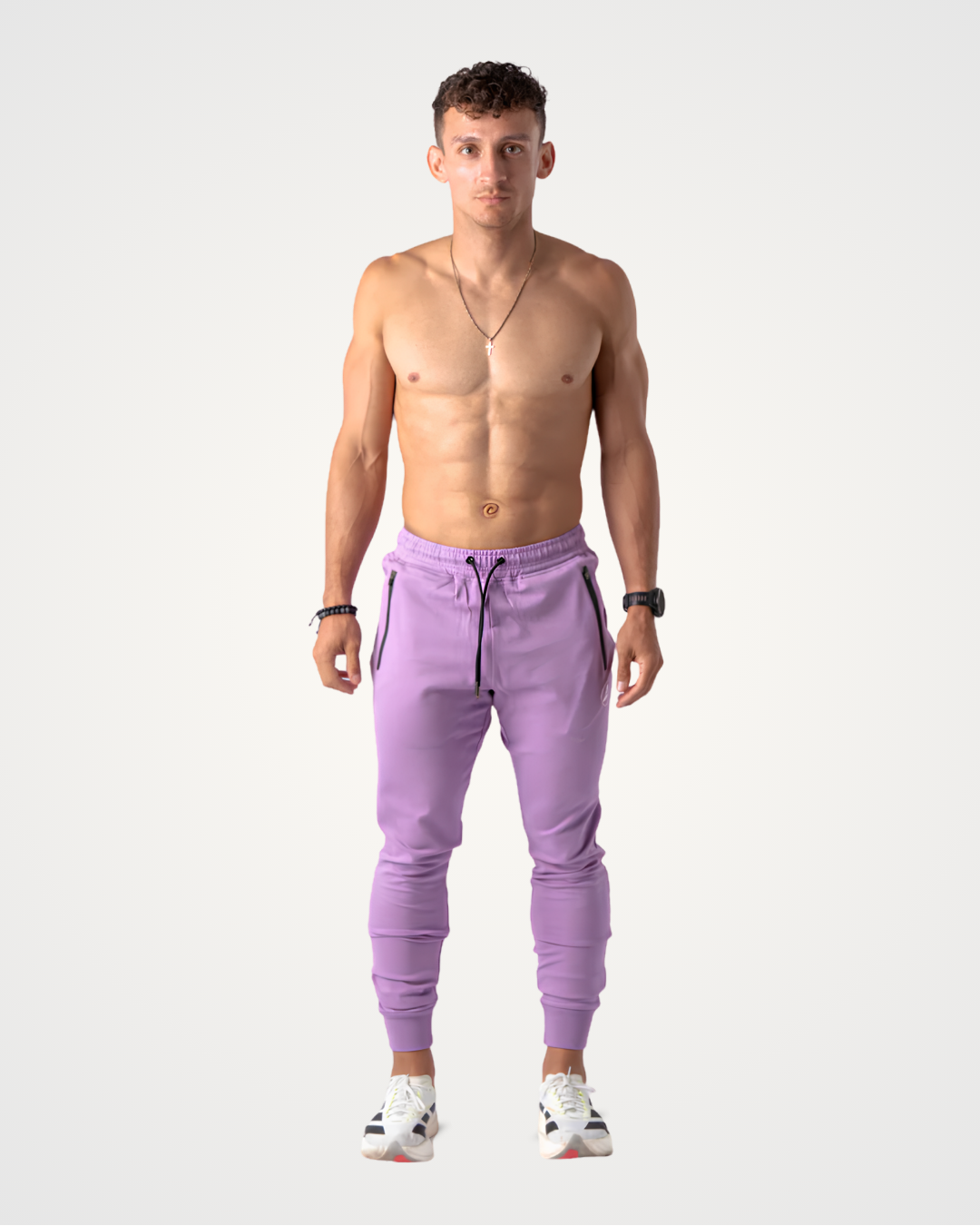 Purple A2 Joggers