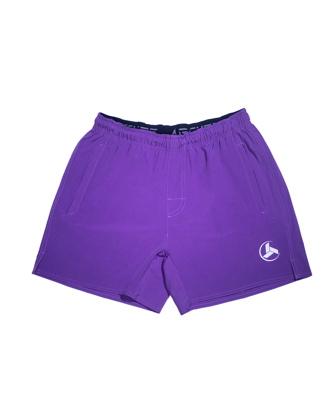 Purple Active Shorts