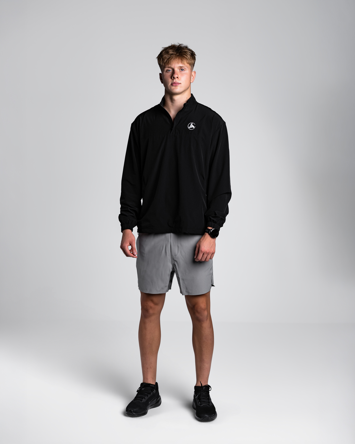 Black Windbreaker