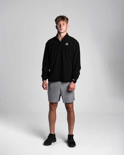 Black Windbreaker