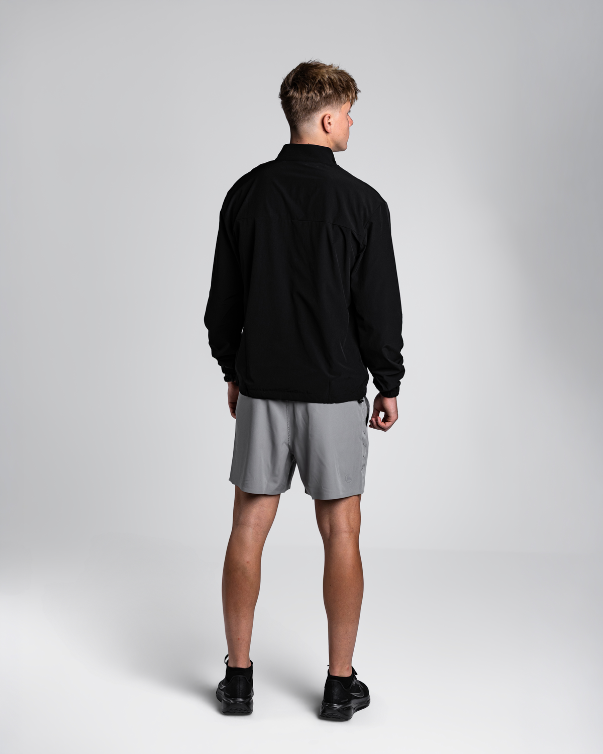 Black Windbreaker