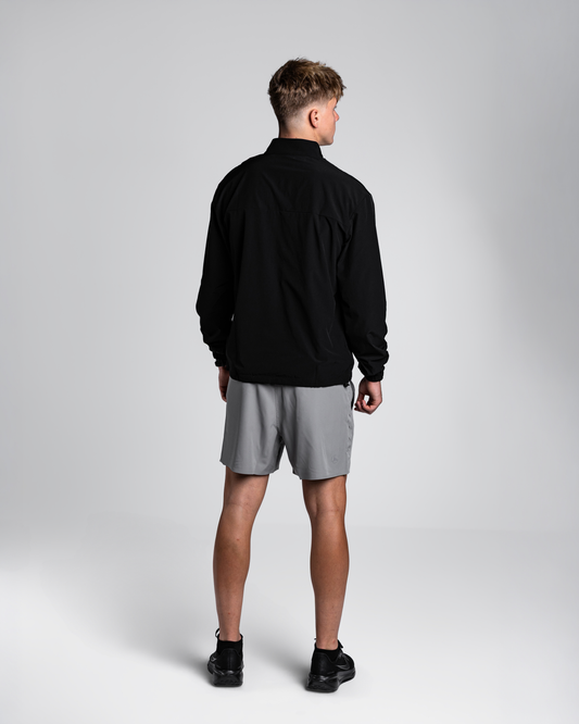 Black Windbreaker