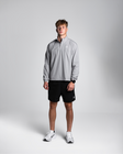Grey Windbreaker