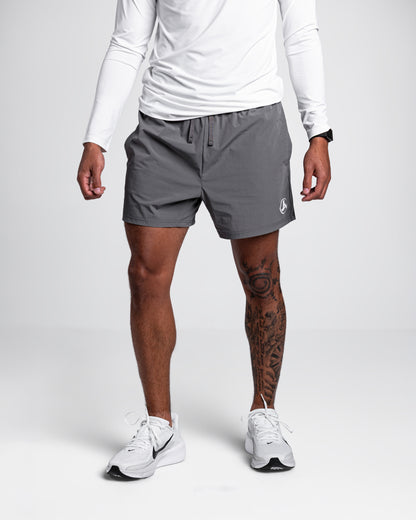 Dark Grey Momentum Shorts