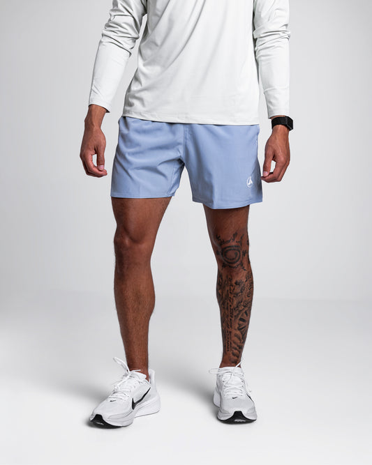 Sky Blue Essential Shorts