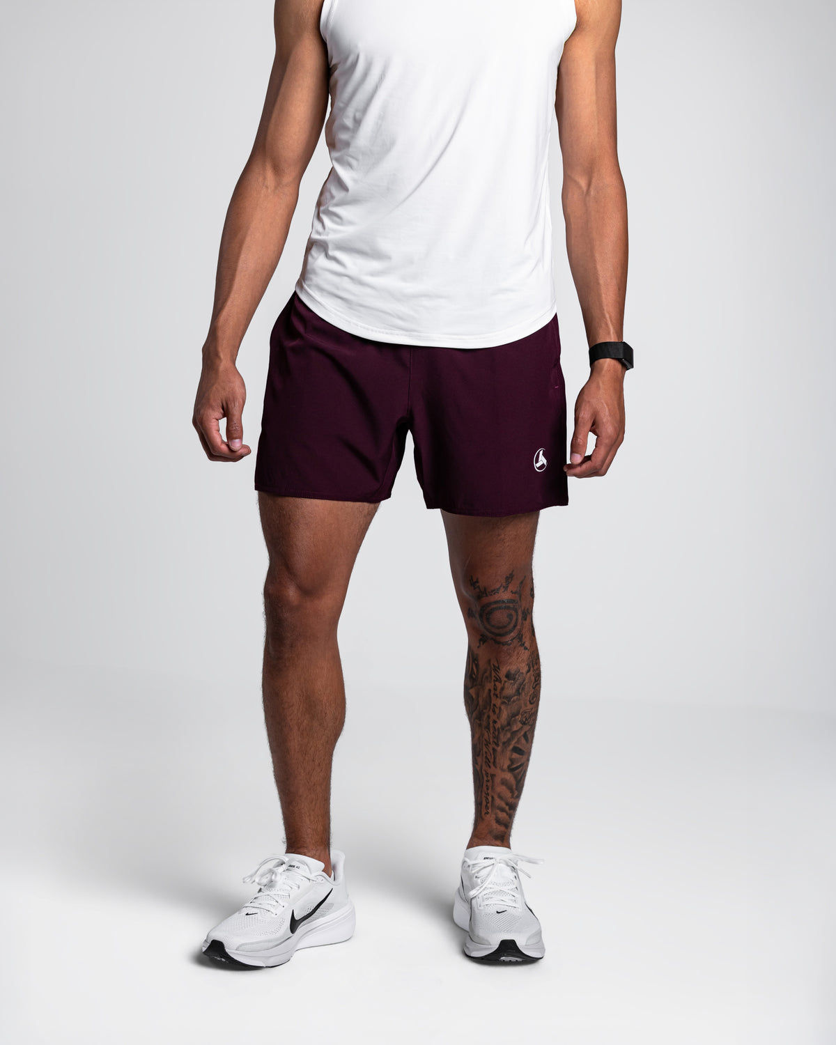 Maroon Essential Shorts