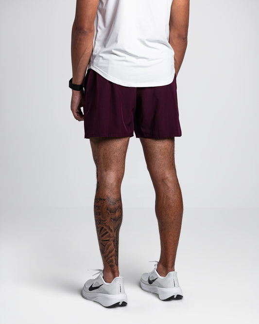 Maroon Essential Shorts