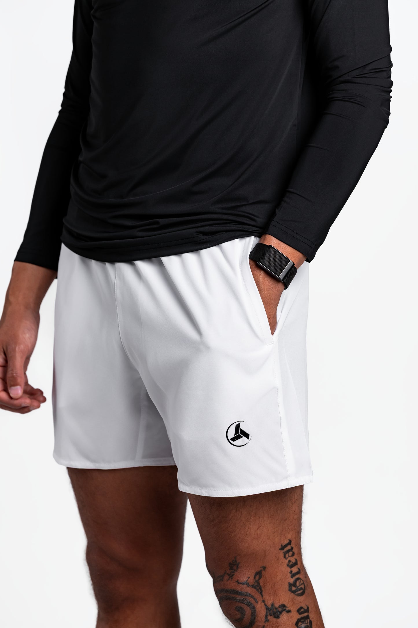 White Essentials Shorts