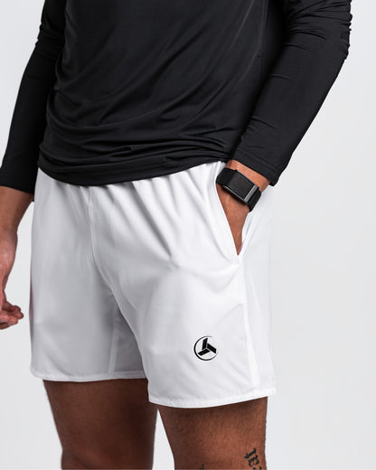 White Essential Shorts